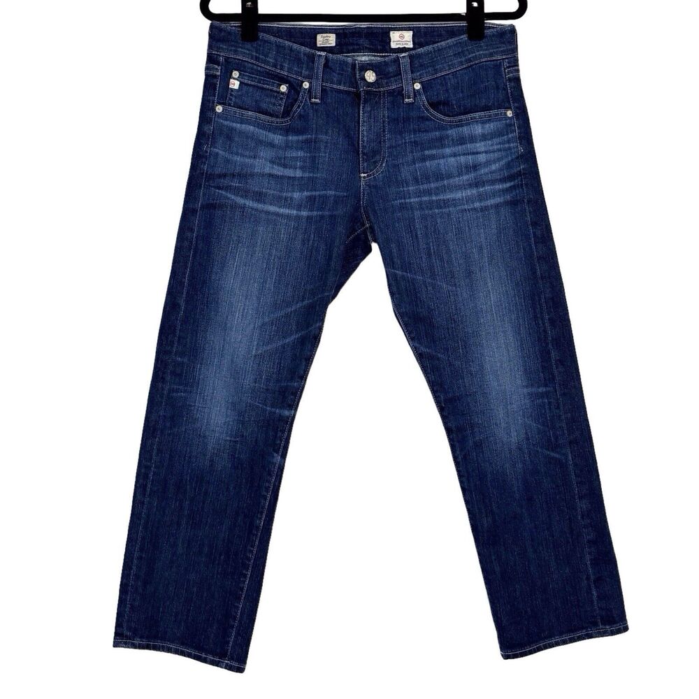 AG Adriano Goldschmied Tomboy Crop Jeans Womens 30R Relaxed Straight